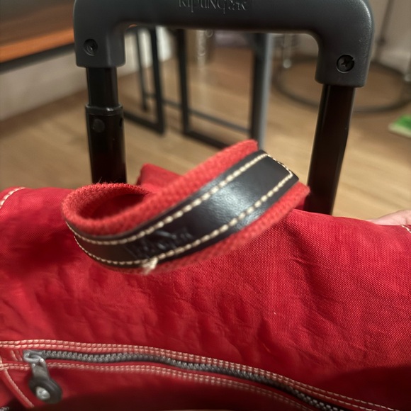 Kipling Red Wheeled/Backpack - Picture 10 of 10